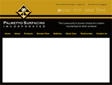 Tablet Screenshot of palmettosurfacing.com